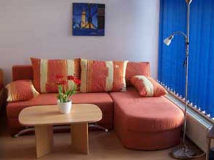 Wohnecke der Ferienwohnung